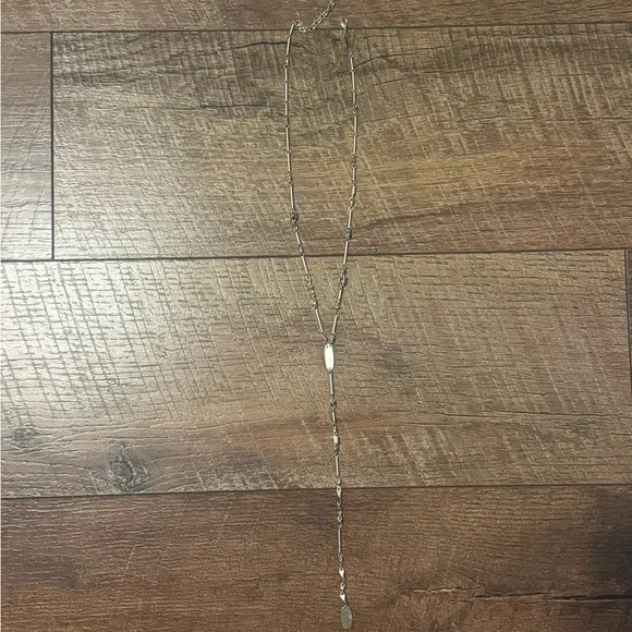 Kendra Scott Gold Lariat Crowley Necklace NWT - Picture 3 of 7